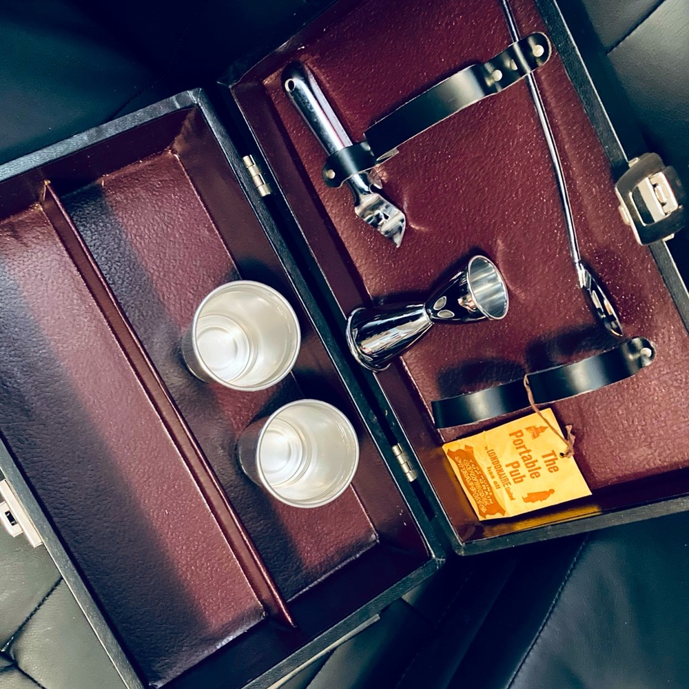 Antique Londonaire Portable Pub